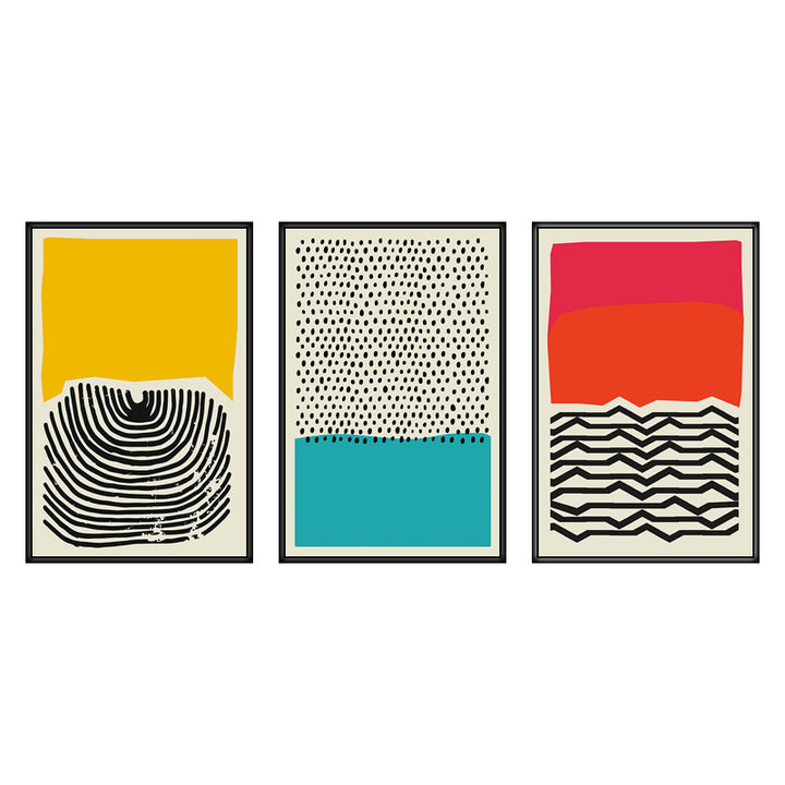 Contemporary Waves Canvas Posters