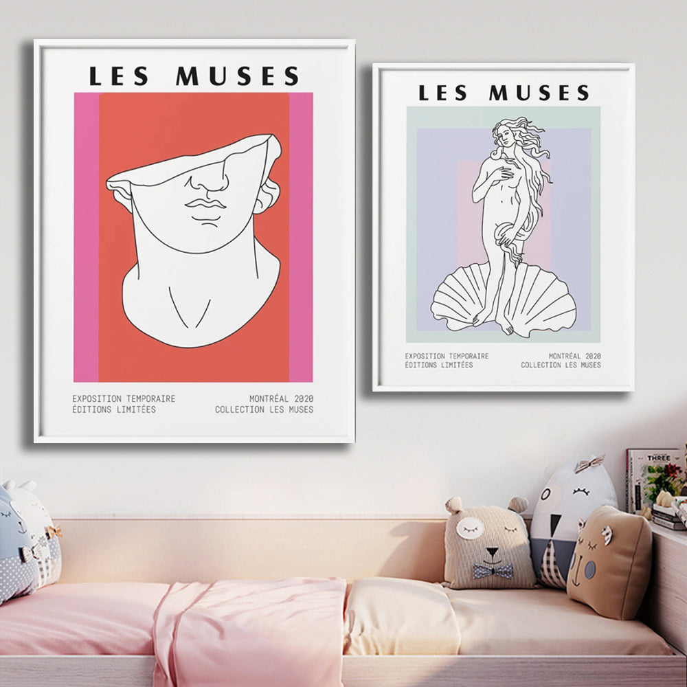 Les Muses Canvas Posters