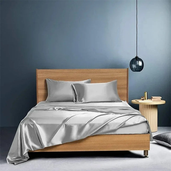 Sleek Satin Bedding Set