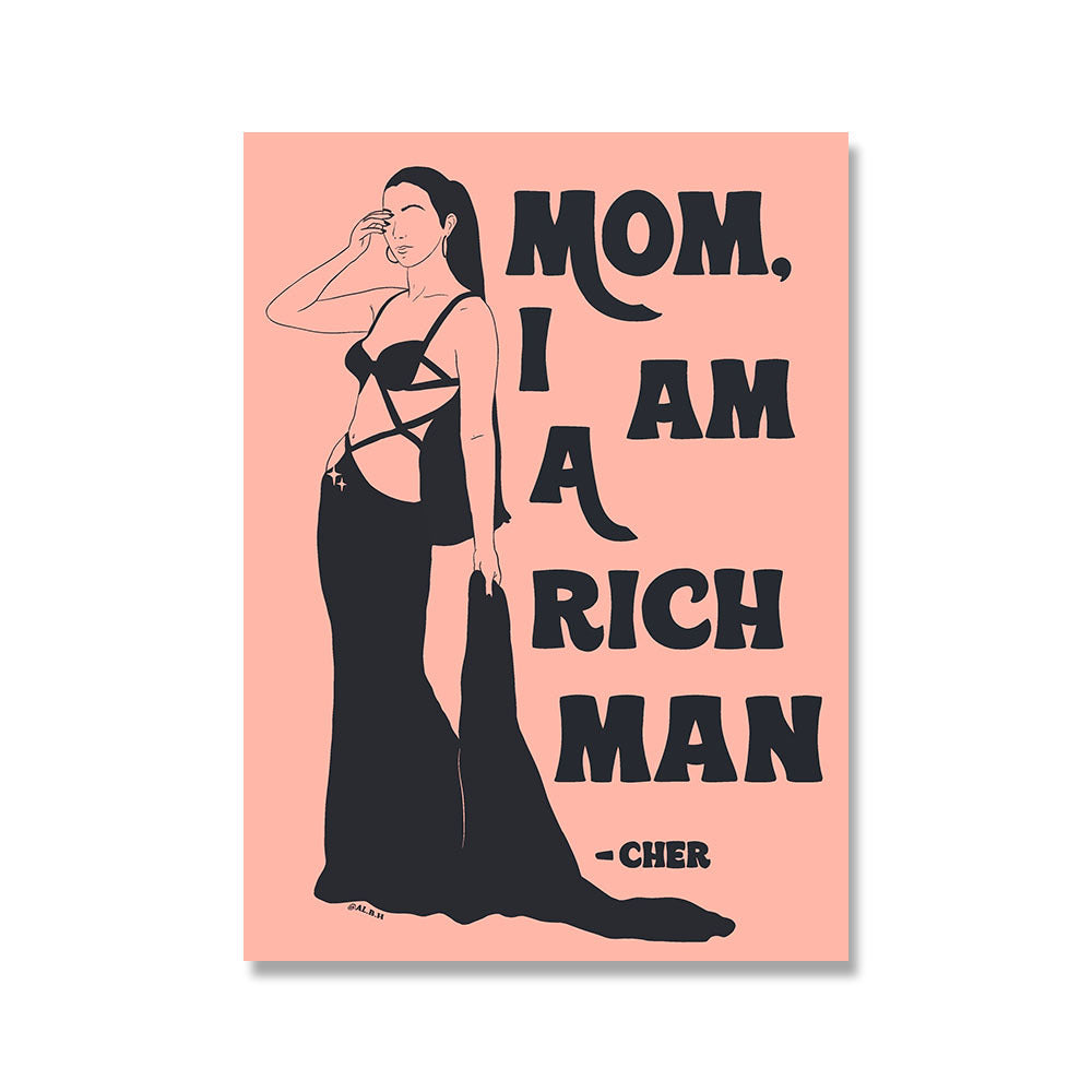 Pink Feminist Canvas Posters