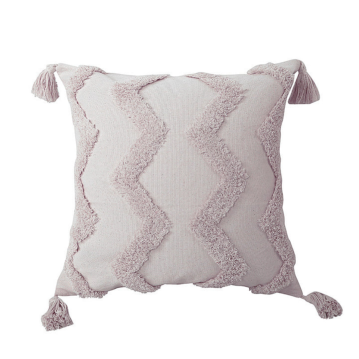 Tufted Farmhouse Throw Pillow Cover