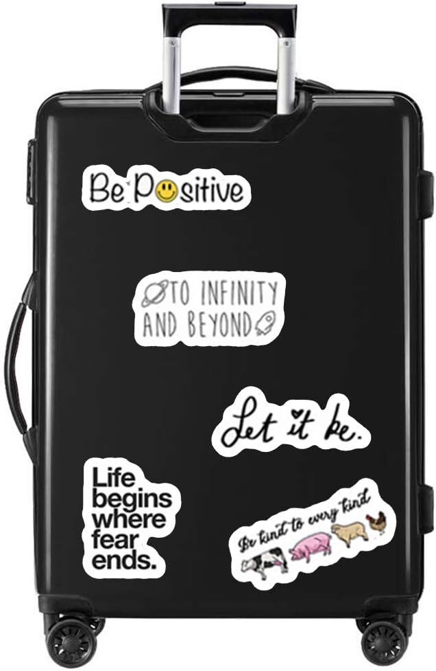 Happy Inspirational Quotes Stickers