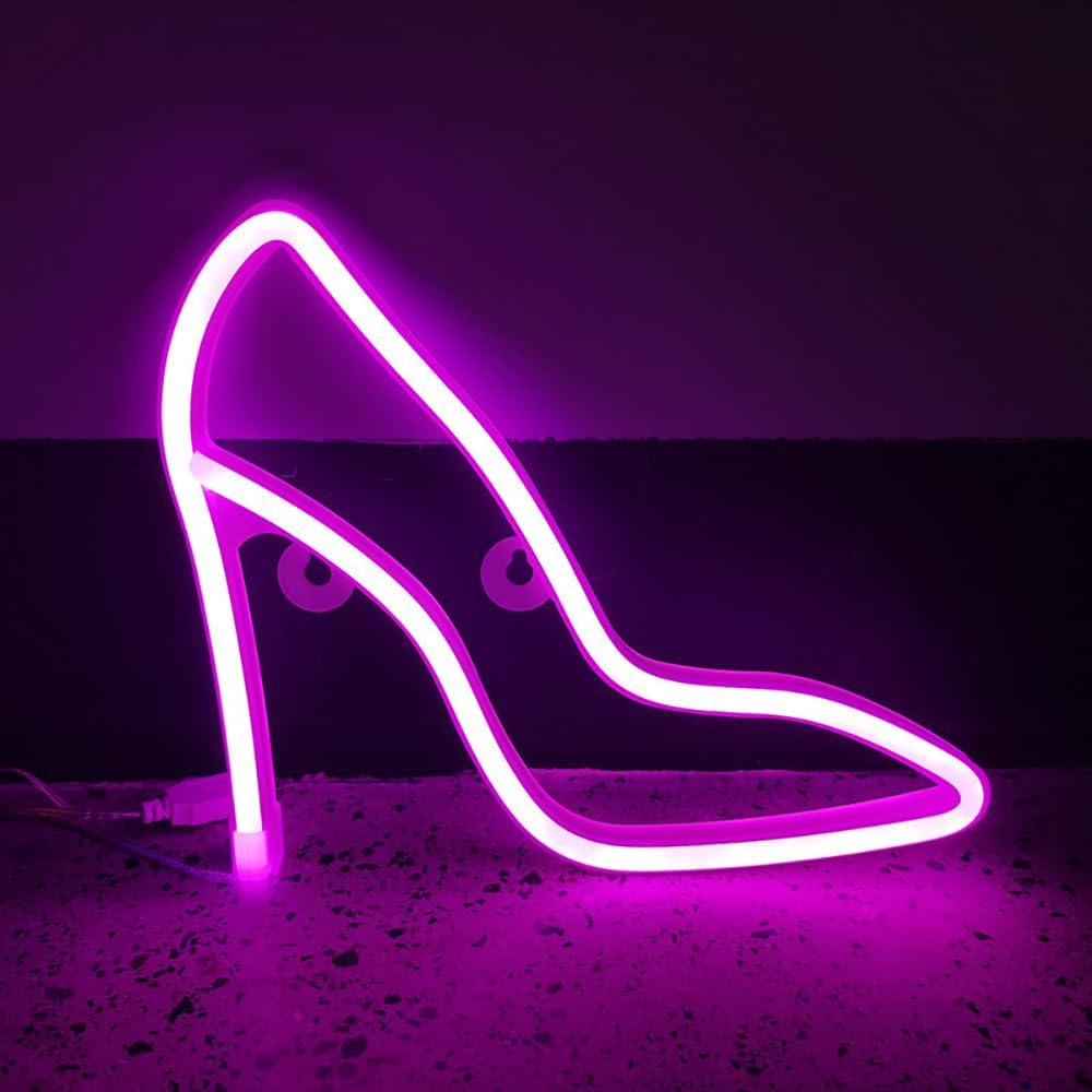 High-Heel Neon Light (4 Color Options)