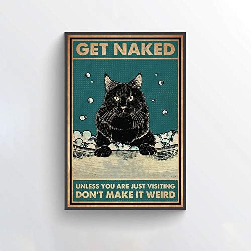 Funny Cat Canvas Posters