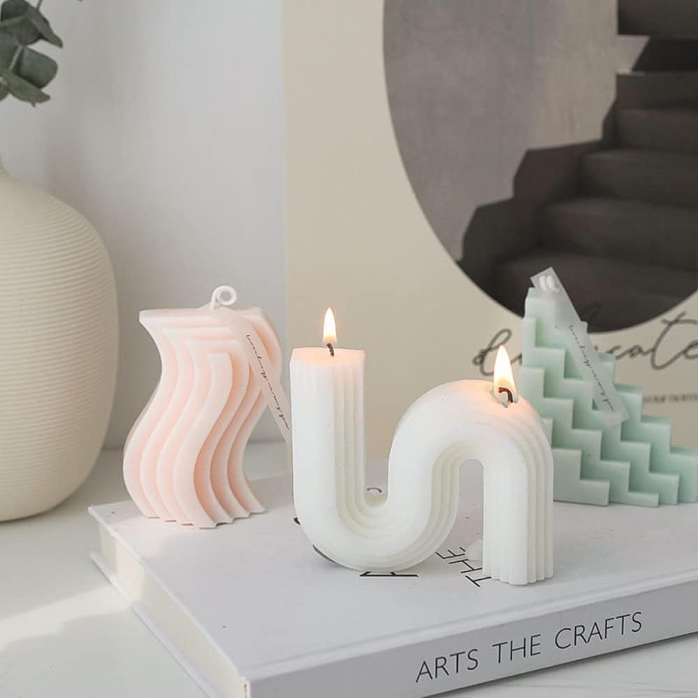 Geometric Ornaments Candle