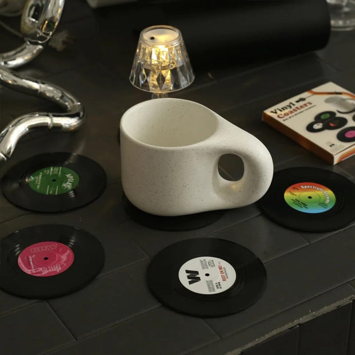 Retro Vinyl Coasters