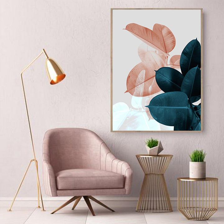 Digital Surreal Flower Canvas Posters