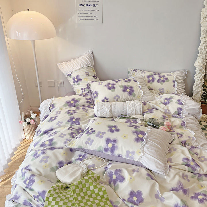 Floral Coquette Bedding Set