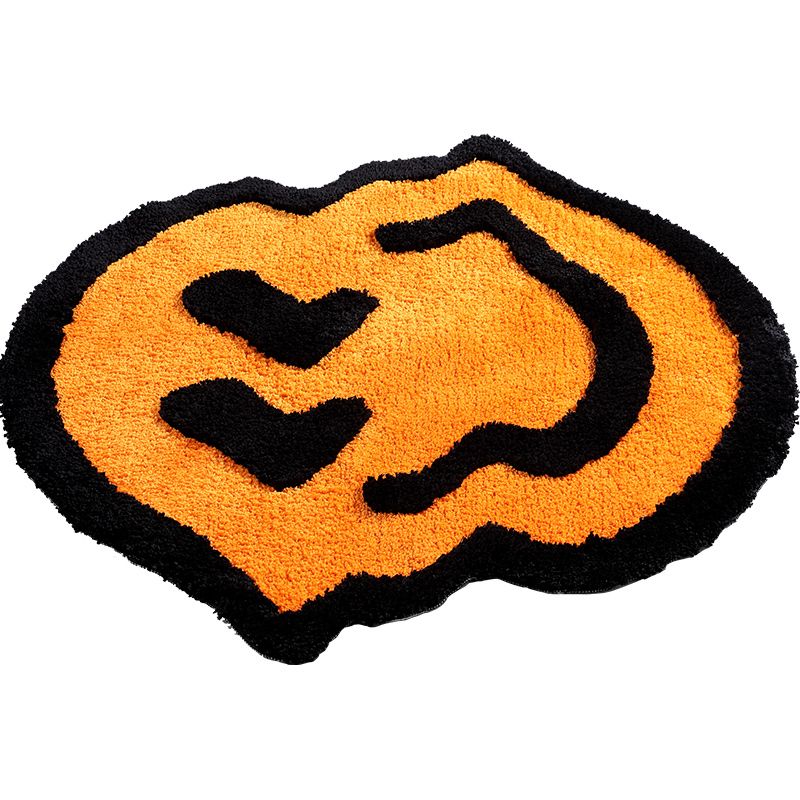 Melting Smiley Accent Rug