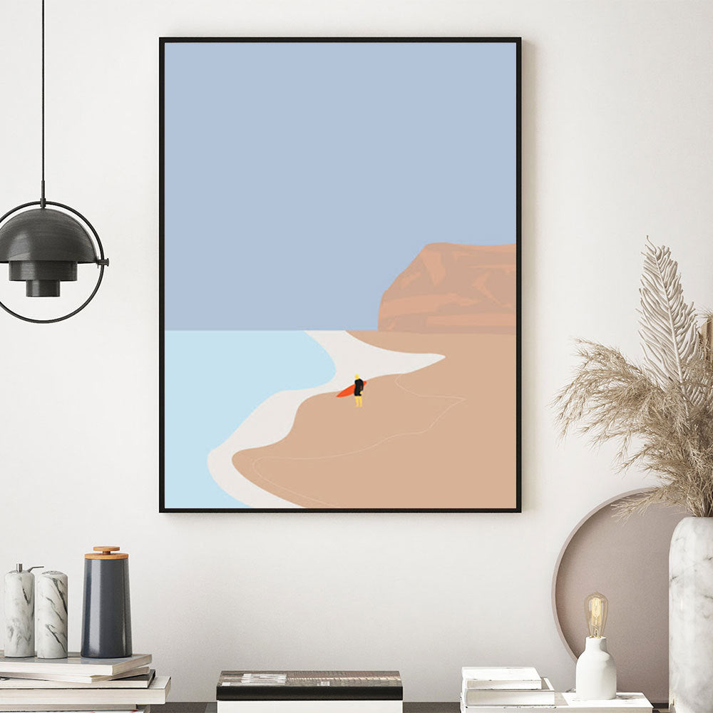 Simple Landscape Canvas Posters