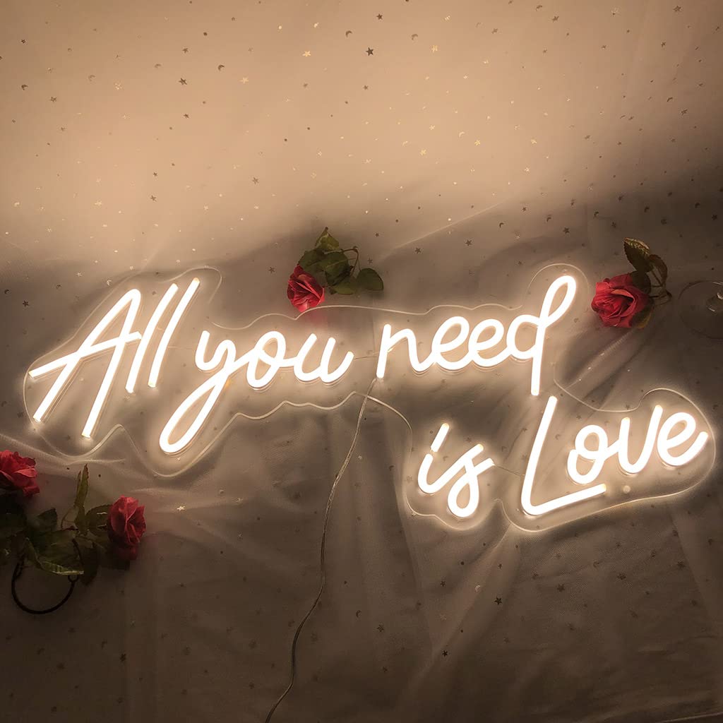 All You Need Is Love Neon Light