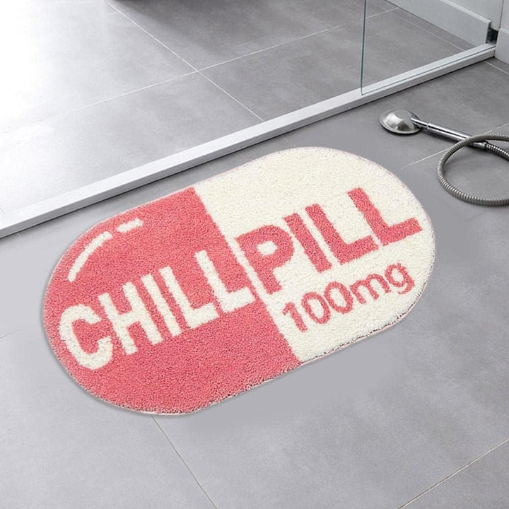 Pink Chill Pill Accent Rug