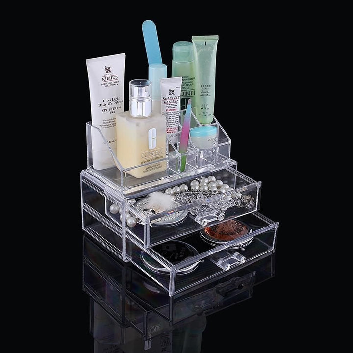 Transparent Makeup Organizer