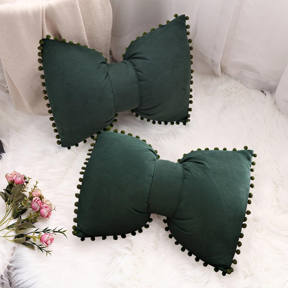 Classic Bow-Tie Decorative Pillow