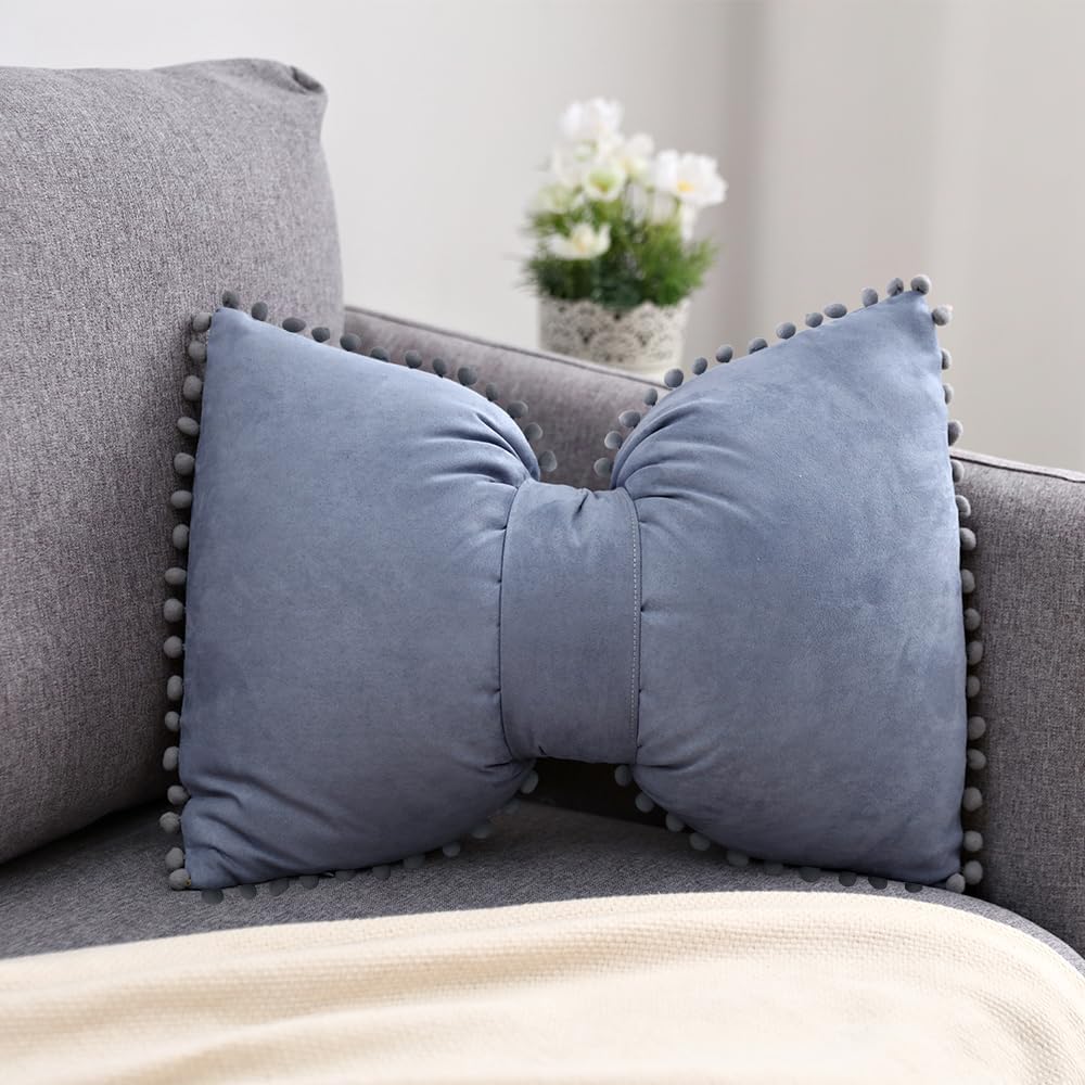 Classic Bow-Tie Decorative Pillow