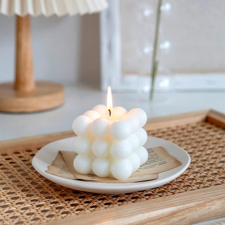 Bubble Cube Candle