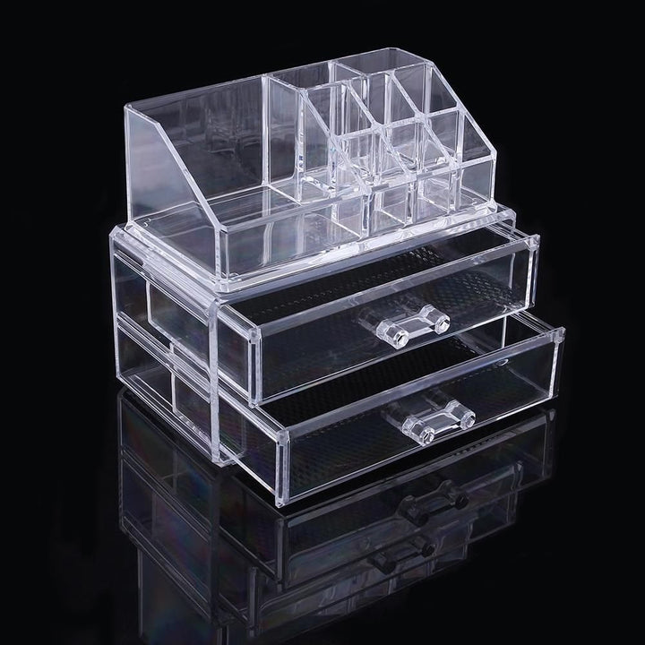 Transparent Makeup Organizer