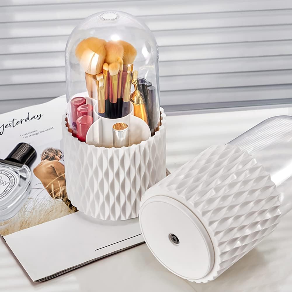 Rotating Makeup Brush Holder