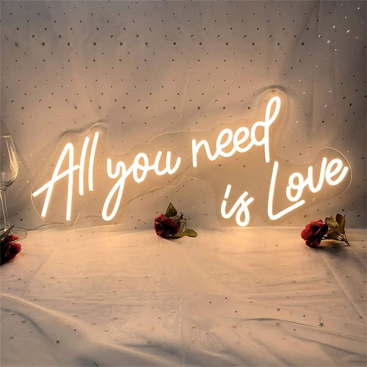 All You Need Is Love Neon Light