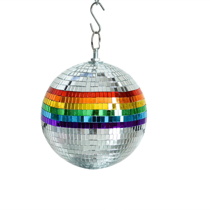 Rainbow Hanging Disco Ball