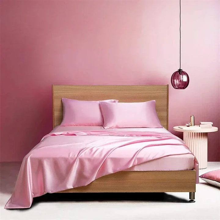 Sleek Satin Bedding Set