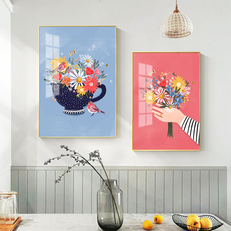 Flower Holder Canvas Posters