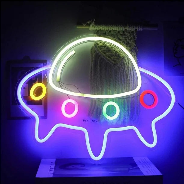 UFO Neon Light