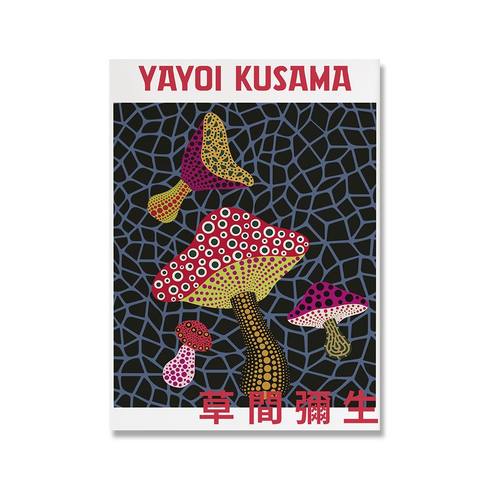 Yayoi Kusama Canvas Posters