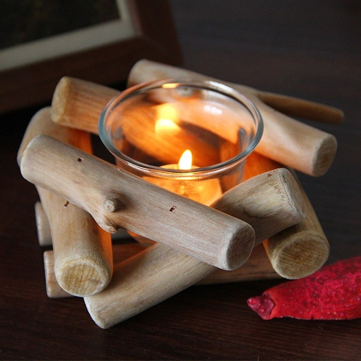 Campfire Candle Holder