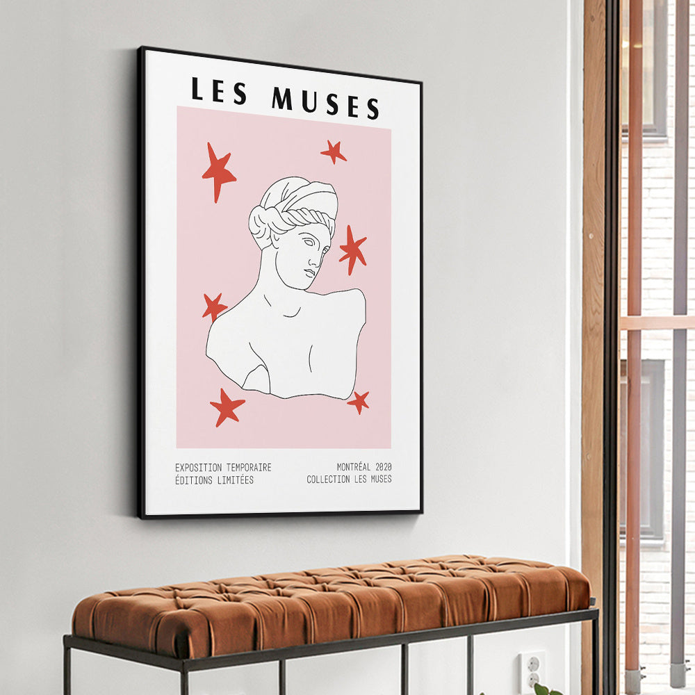 Les Muses Canvas Posters