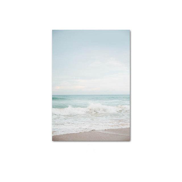 Ocean Vibes Canvas Poster