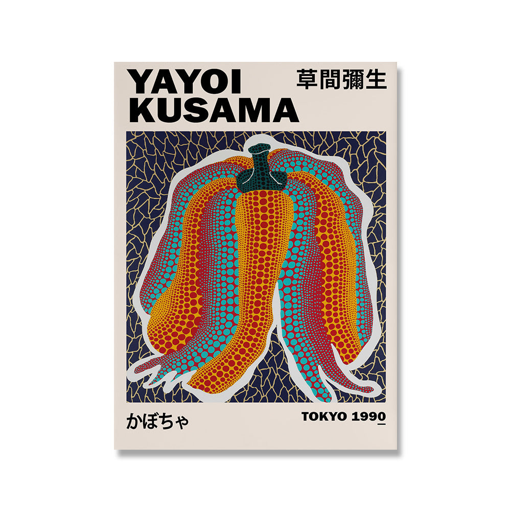 Yayoi Kusama Canvas Posters