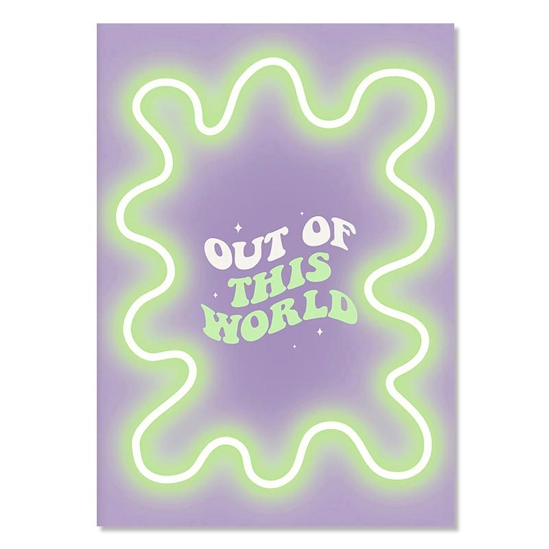 Funky Aesthetic Canvas Posters