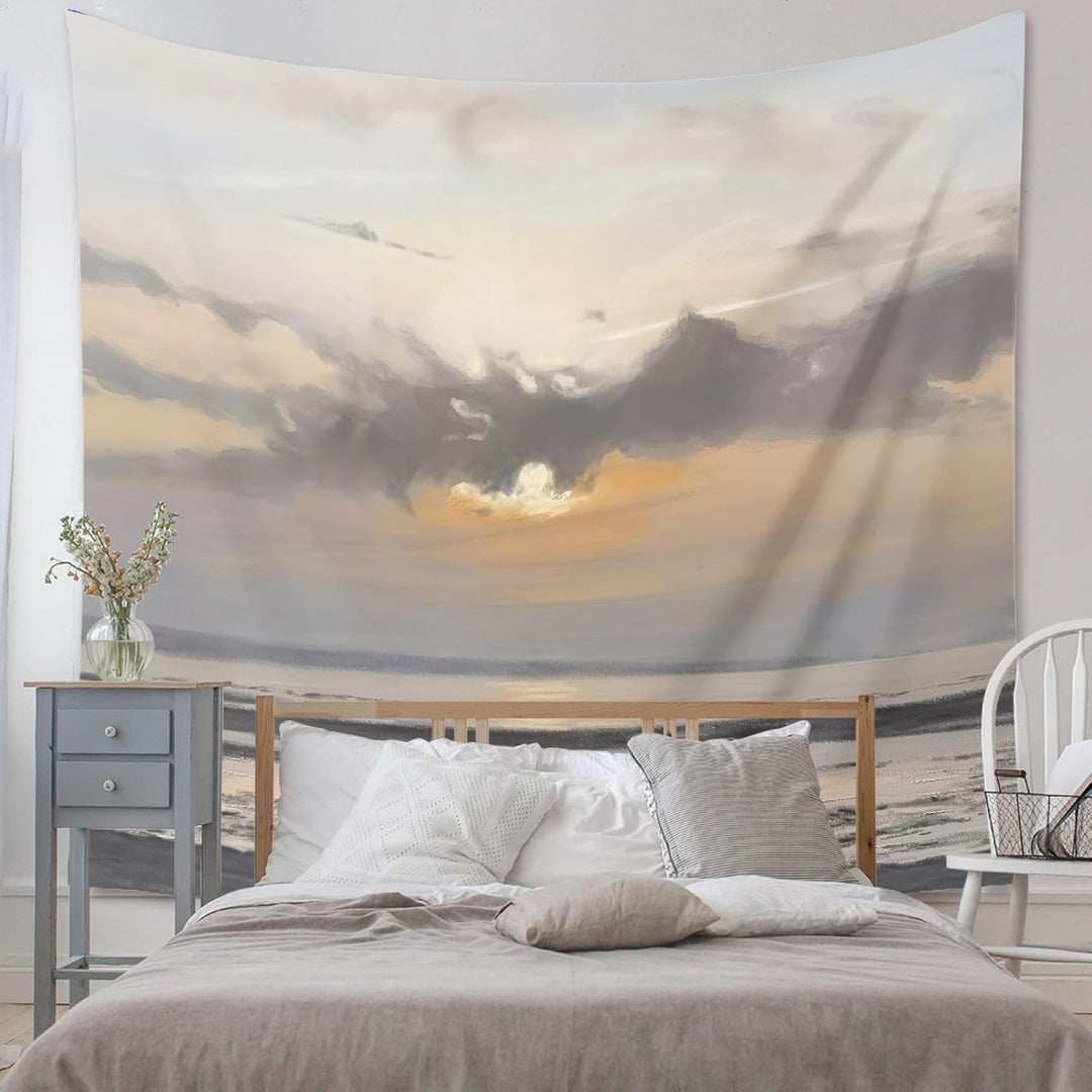 Ocean Sunset Tapestry