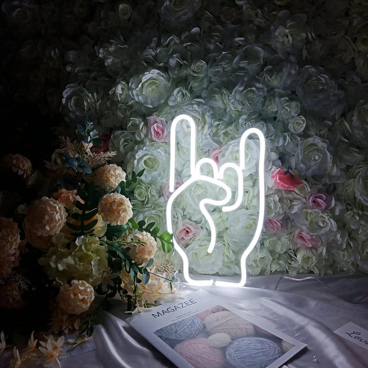 Rock On Neon Light