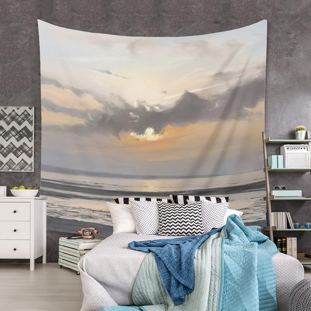 Ocean Sunset Tapestry