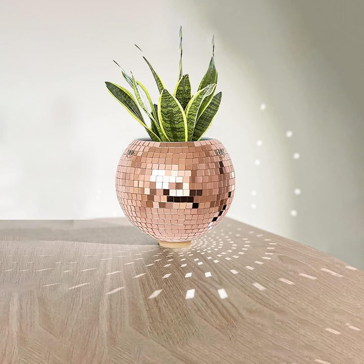 Disco Ball Planter