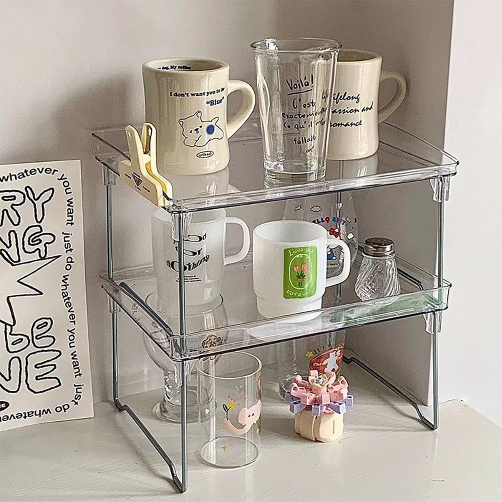 Transparent Acrylic Foldable Shelf