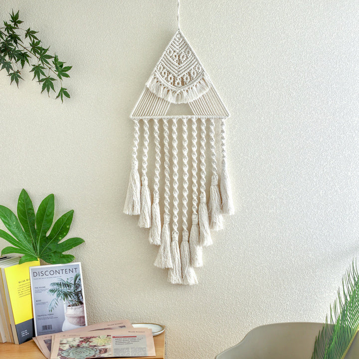 Handmade Triangle Macrame