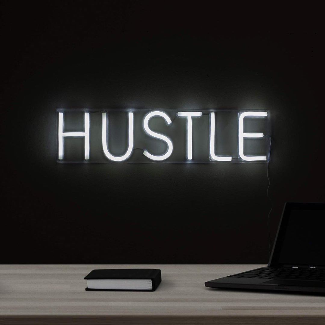 Hustle Neon Sign