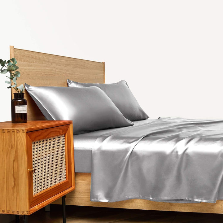 Sleek Satin Bedding Set