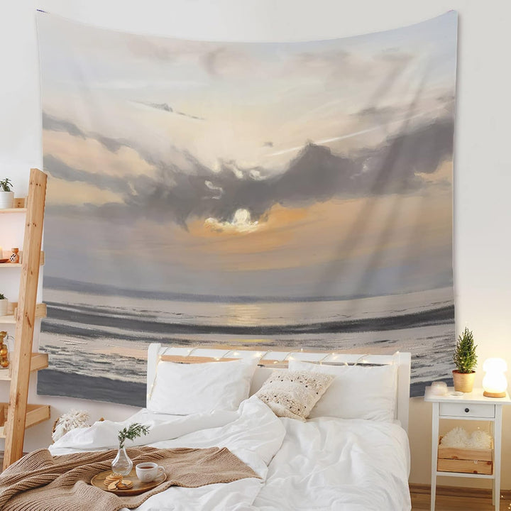 Ocean Sunset Tapestry