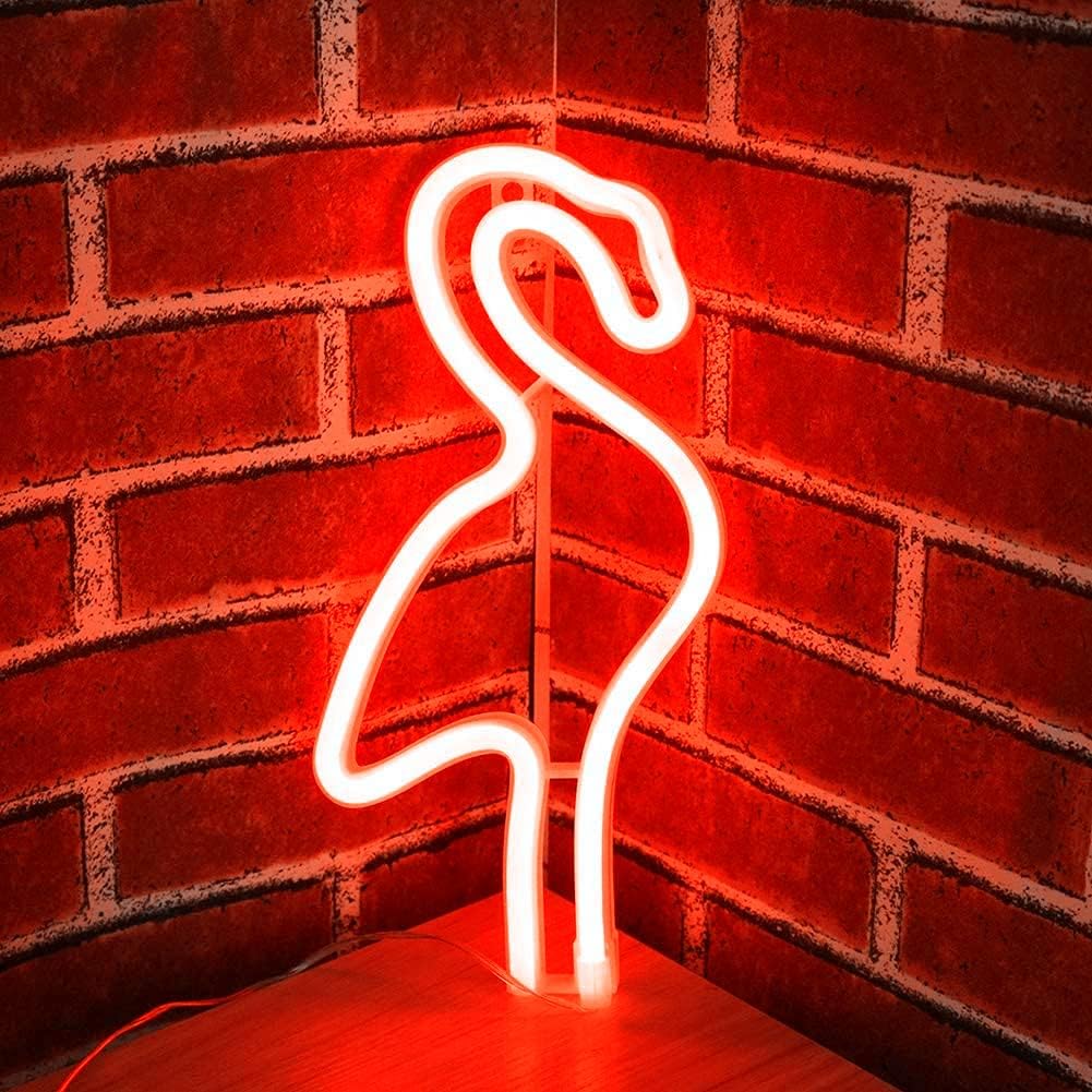 Flamingo Neon Light (2 Color Options)