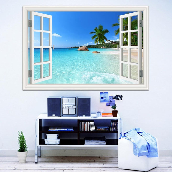 Caribbean Outside Your Window Tapestry