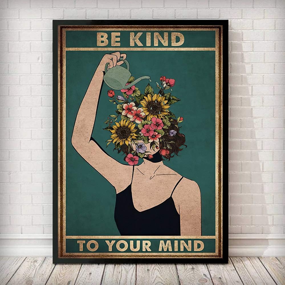 Retro Mind Motto Canvas Posters