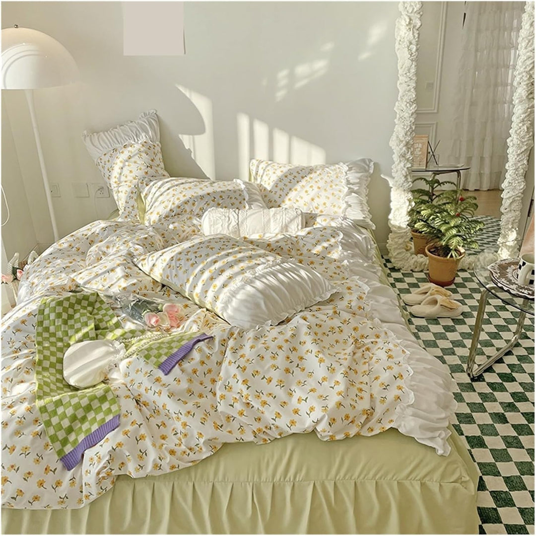 Floral Coquette Bedding Set