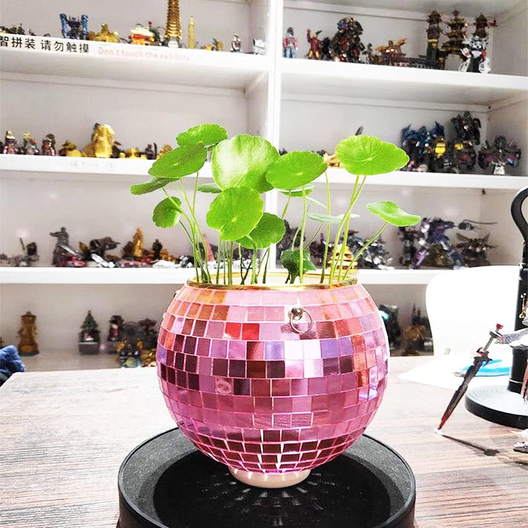 Disco Ball Planter