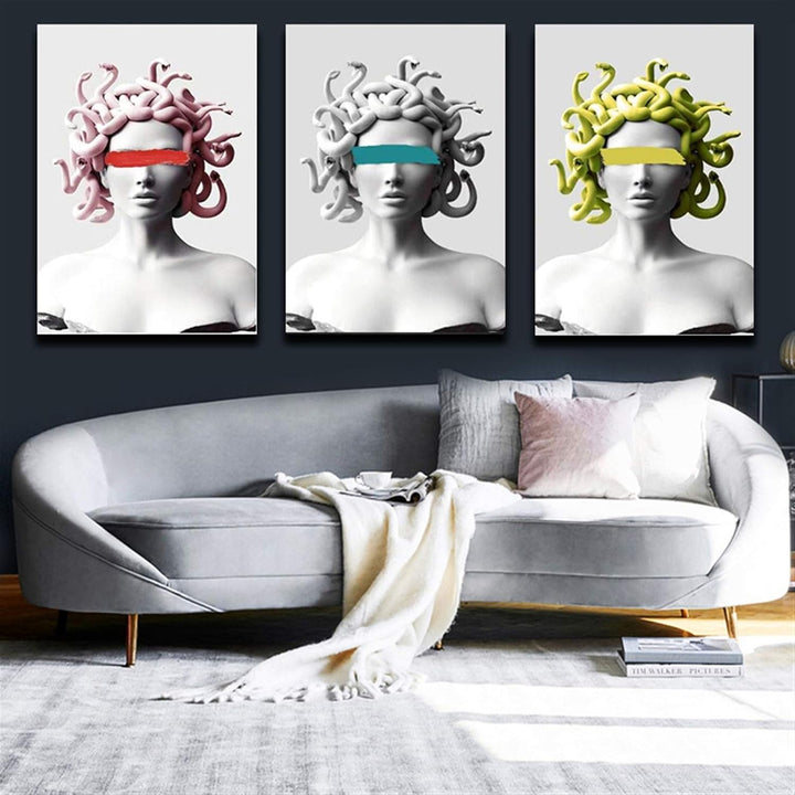 Medusa Canvas Posters