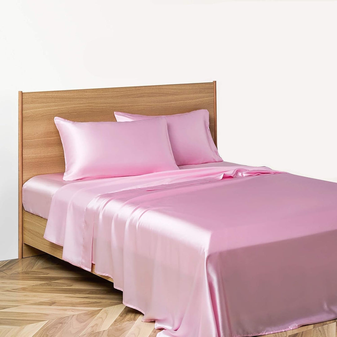 Sleek Satin Bedding Set