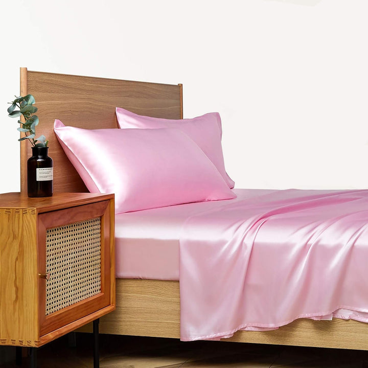 Sleek Satin Bedding Set